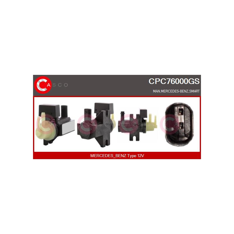 Transmetteur de pression (contrôle des gaz d'échappement) CASCO