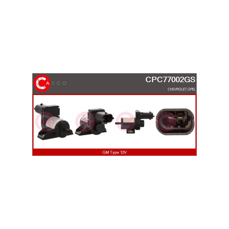 Transmetteur de pression (contrôle des gaz d'échappement) CASCO