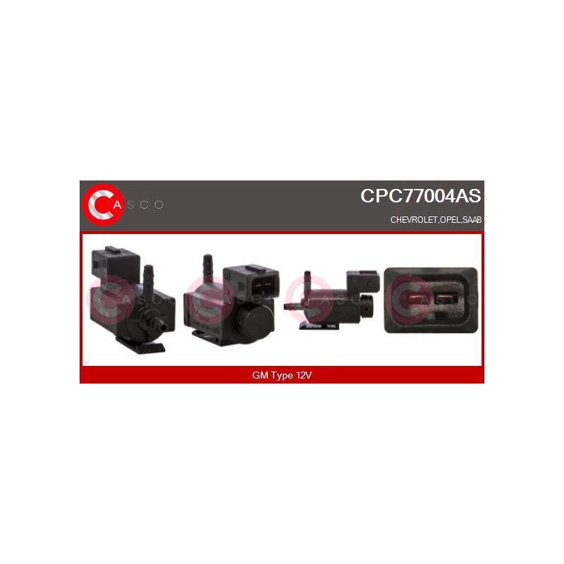 Transmetteur de pression (contrôle des gaz d'échappement) CASCO