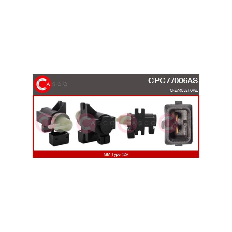 Transmetteur de pression (contrôle des gaz d'échappement) CASCO