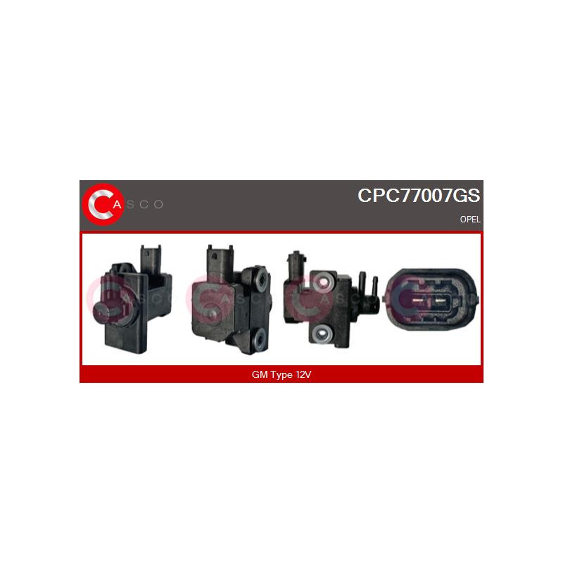 Transmetteur de pression (contrôle des gaz d'échappement) CASCO