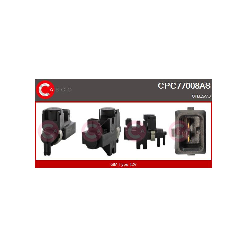 Transmetteur de pression (contrôle des gaz d'échappement) CASCO
