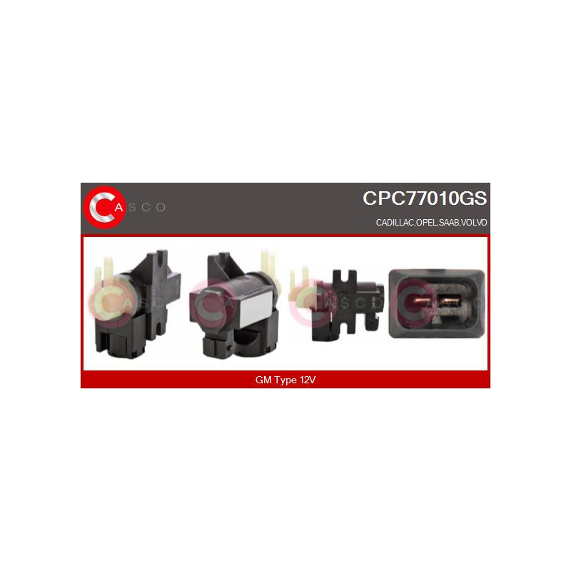 Transmetteur de pression (contrôle des gaz d'échappement) CASCO