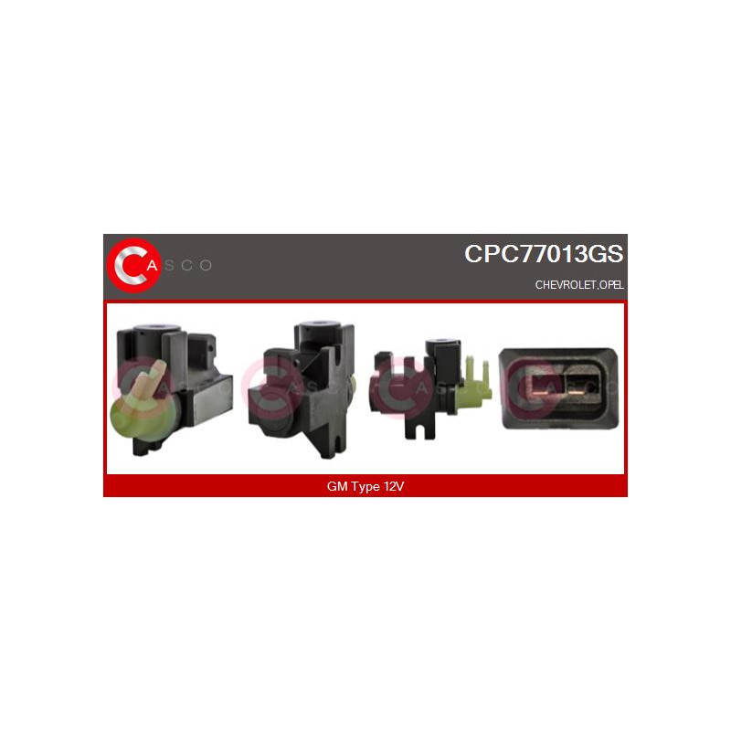 Transmetteur de pression (contrôle des gaz d'échappement) CASCO