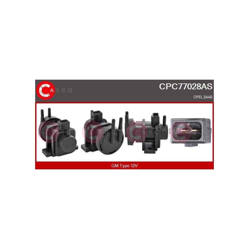 Transmetteur de pression (contrôle des gaz d'échappement) CASCO