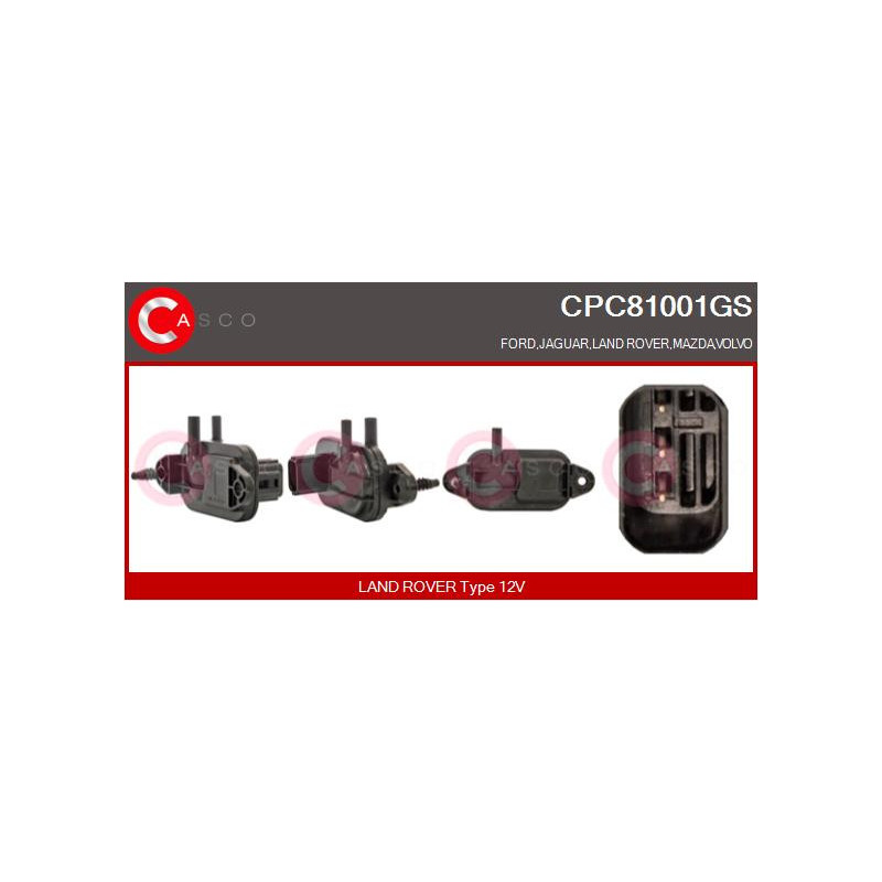 Transmetteur de pression (contrôle des gaz d'échappement) CASCO