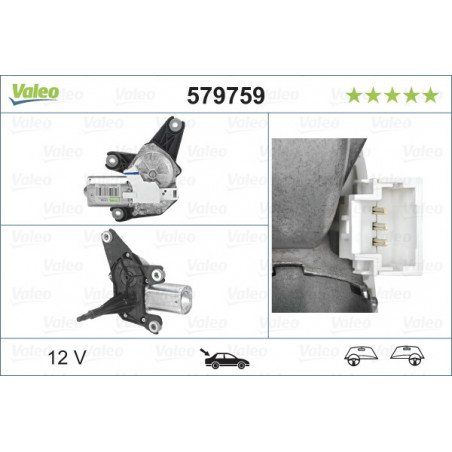 Moteur d'essuie-glace VALEO