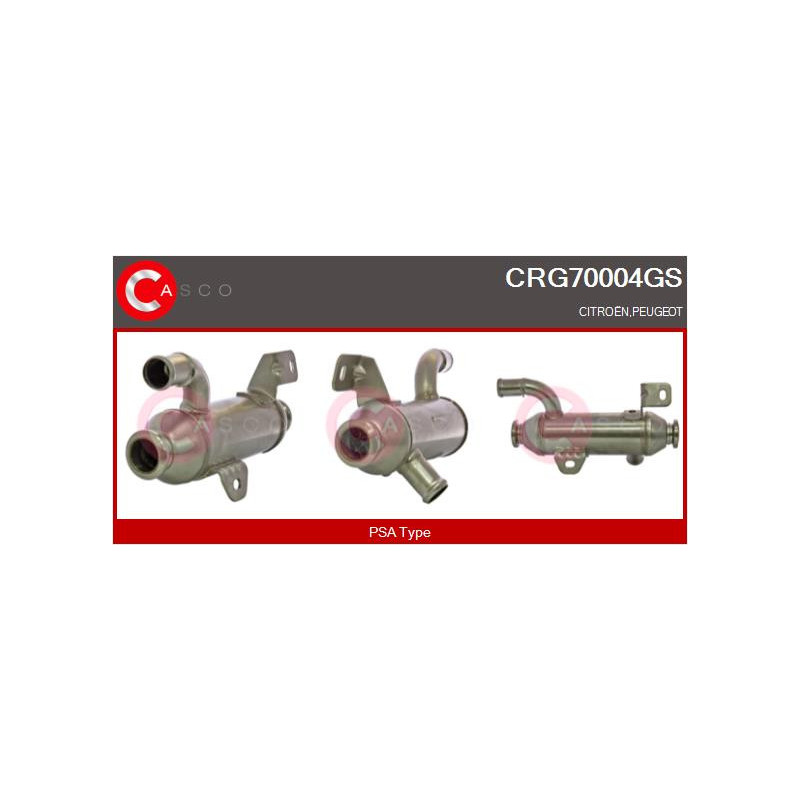 Radiateur (réaspiration des gaz d'échappement) CASCO