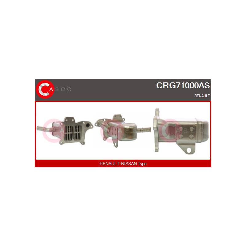 Radiateur (réaspiration des gaz d'échappement) CASCO