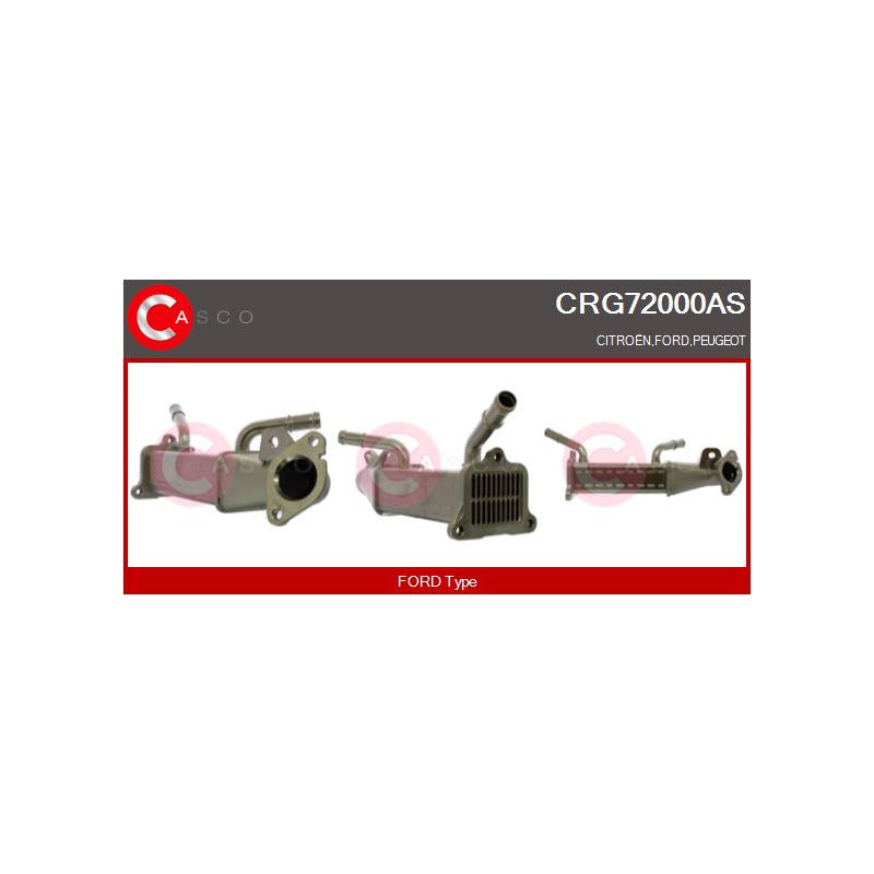 Radiateur (réaspiration des gaz d'échappement) CASCO