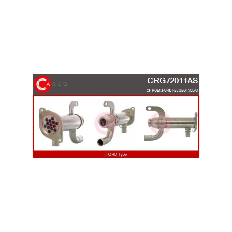 Radiateur (réaspiration des gaz d'échappement) CASCO