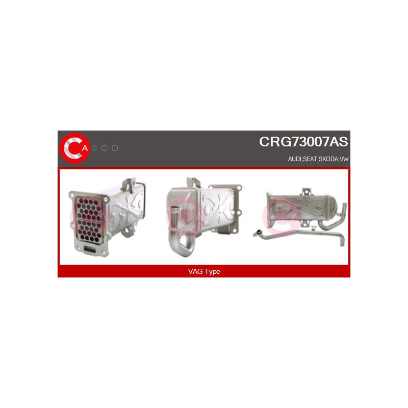 Radiateur (réaspiration des gaz d'échappement) CASCO