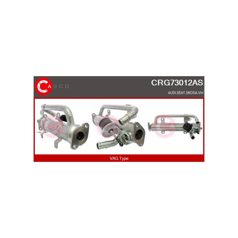 Radiateur (réaspiration des gaz d'échappement) CASCO