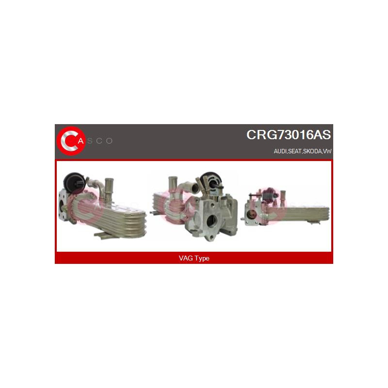 Radiateur (réaspiration des gaz d'échappement) CASCO