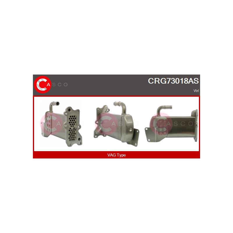 Radiateur (réaspiration des gaz d'échappement) CASCO
