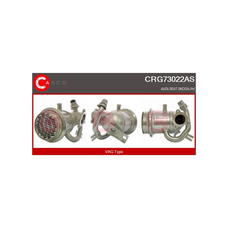 Radiateur (réaspiration des gaz d'échappement) CASCO