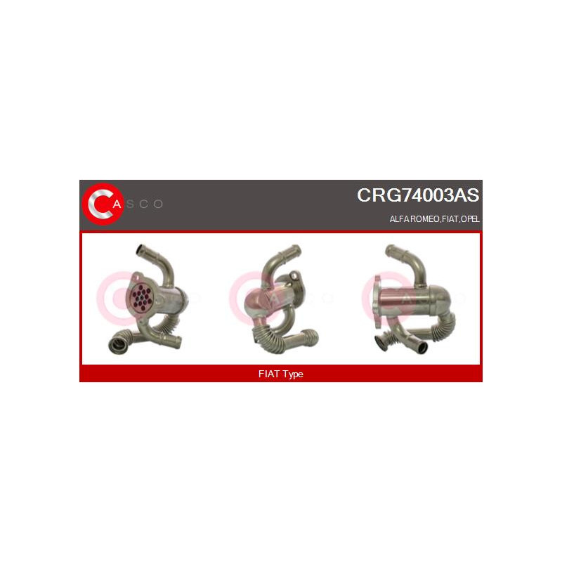 Radiateur (réaspiration des gaz d'échappement) CASCO