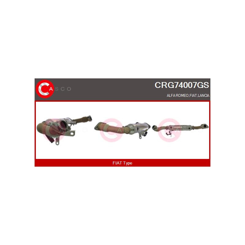 Radiateur (réaspiration des gaz d'échappement) CASCO