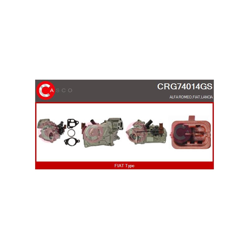 Radiateur (réaspiration des gaz d'échappement) CASCO