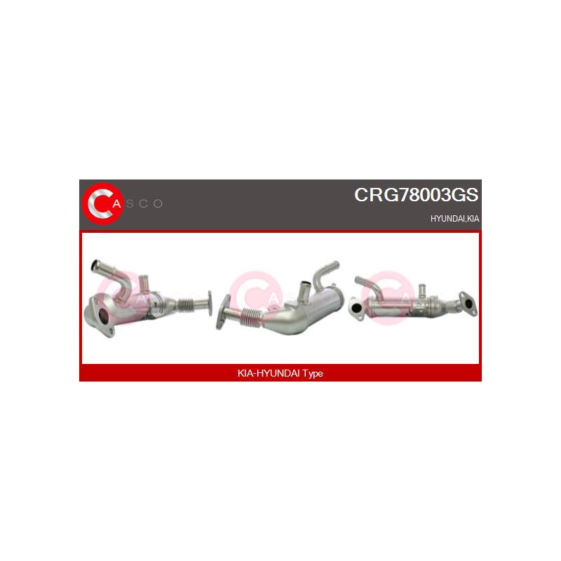 Radiateur (réaspiration des gaz d'échappement) CASCO