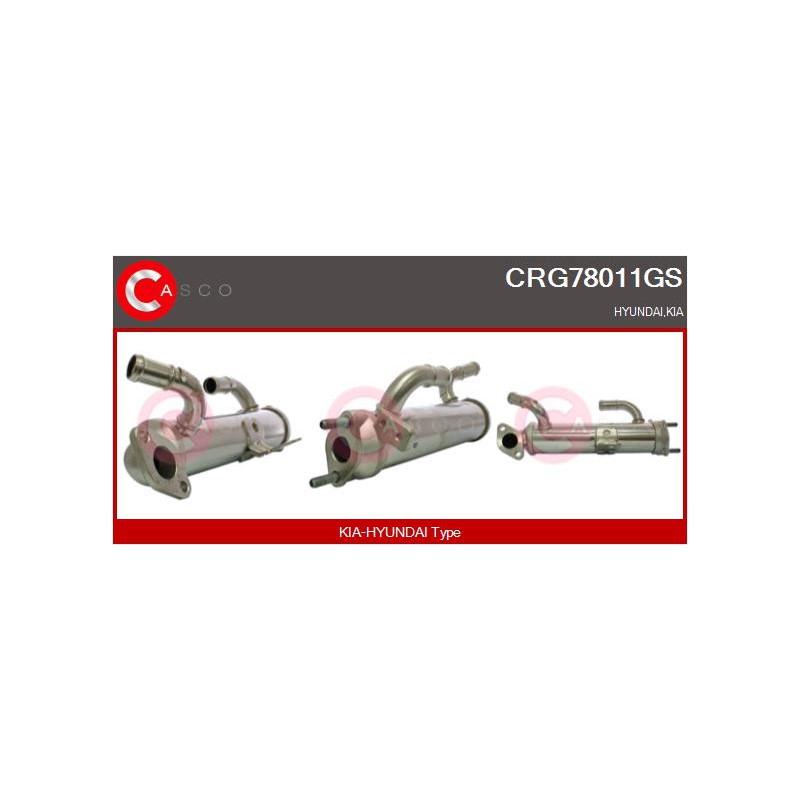 Radiateur (réaspiration des gaz d'échappement) CASCO