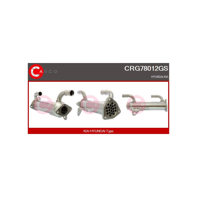 Radiateur (réaspiration des gaz d'échappement) CASCO