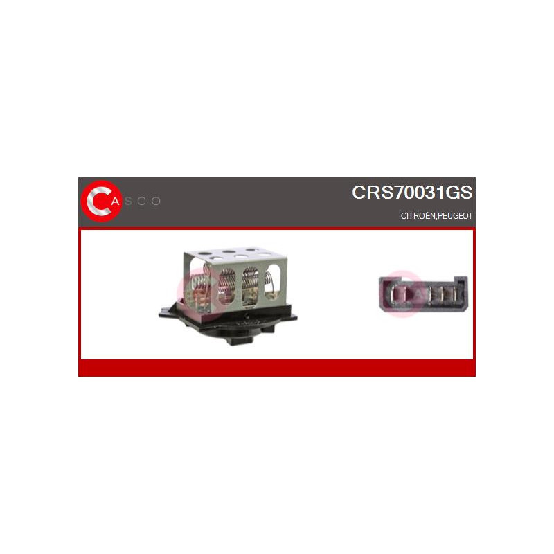 Résistance (pulseur d'air habitacle) CASCO