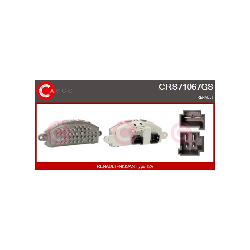 Résistance (pulseur d'air habitacle) CASCO