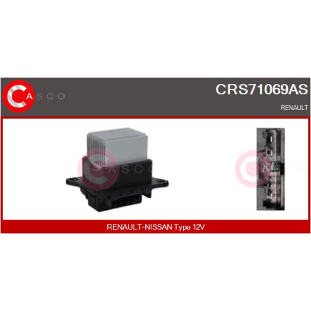 Résistance (pulseur d'air habitacle) CASCO