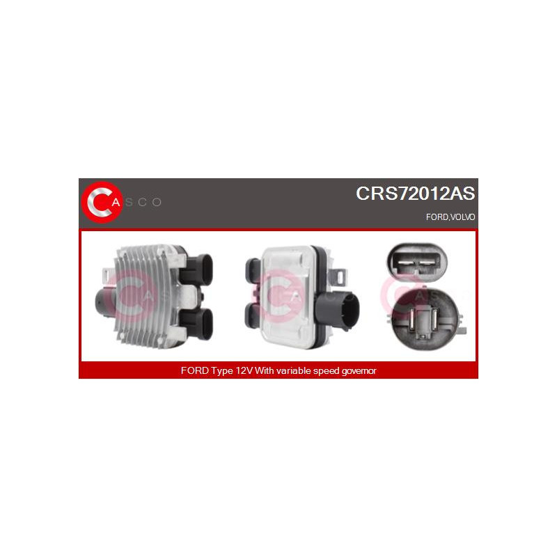 Résistance de série, moteur électrique-ventilateur du radiat CASCO