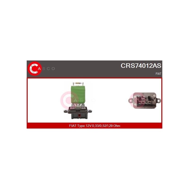 Résistance (pulseur d'air habitacle) CASCO