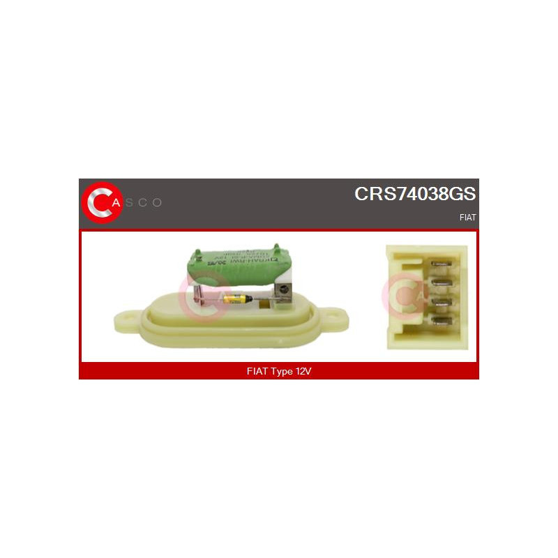 Résistance (pulseur d'air habitacle) CASCO