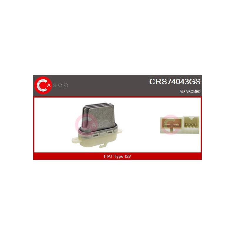 Résistance (pulseur d'air habitacle) CASCO