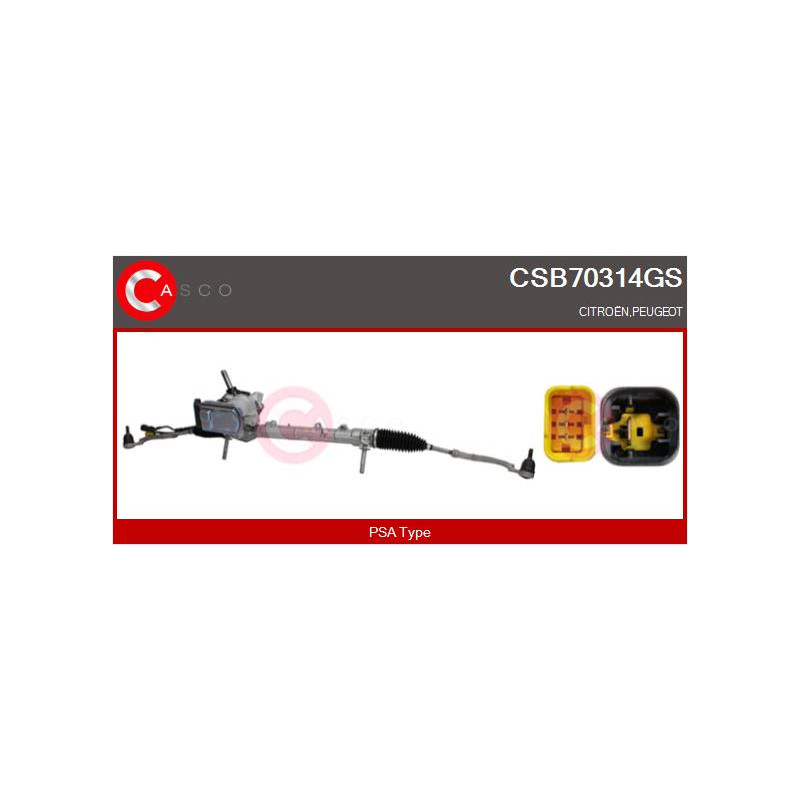 Crémaillère de direction CASCO