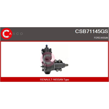 Crémaillère de direction CASCO