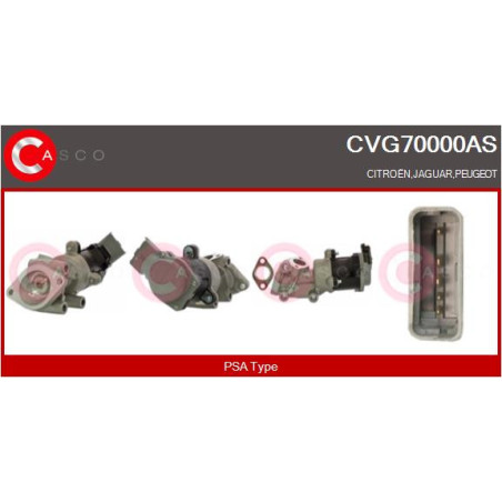 Vanne EGR / AGR CASCO