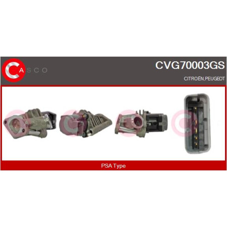 Vanne EGR / AGR CASCO