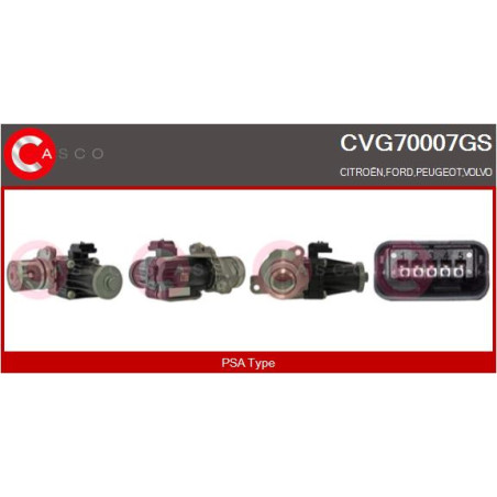 Vanne EGR / AGR CASCO