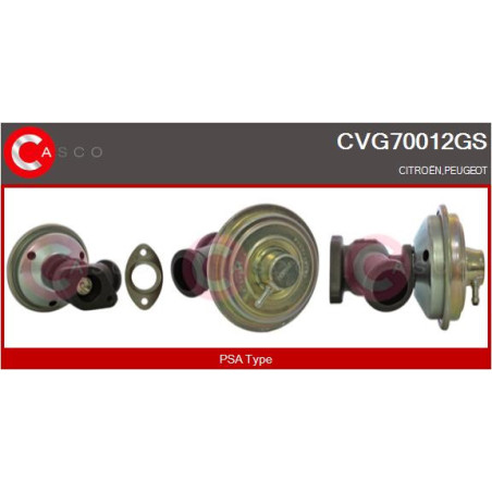 Vanne EGR / AGR CASCO