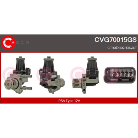 Vanne EGR / AGR CASCO