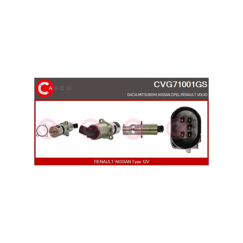 Vanne EGR / AGR CASCO