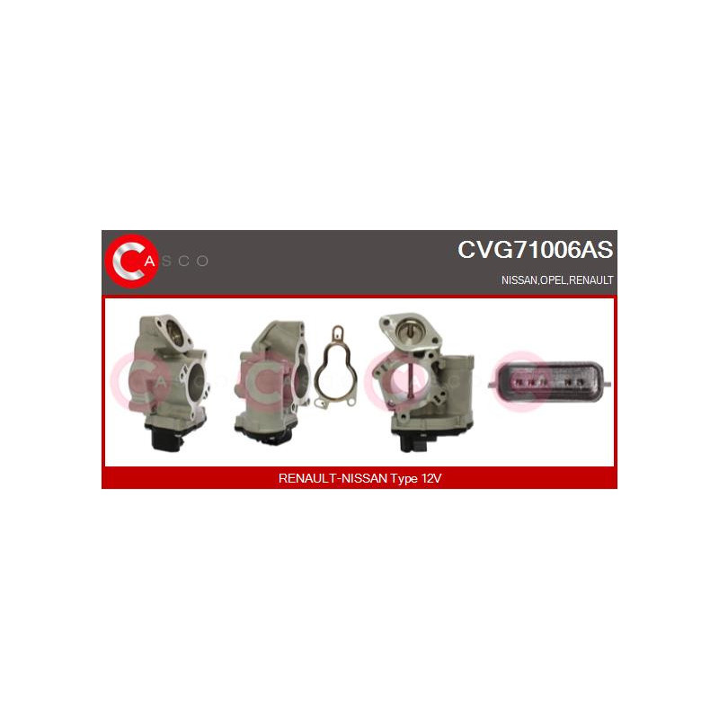 Vanne EGR / AGR CASCO