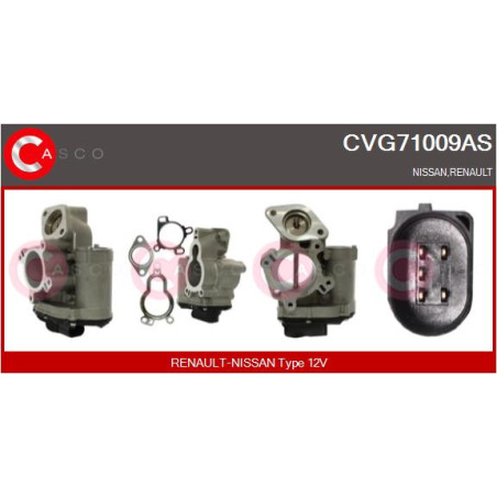 Vanne EGR / AGR CASCO