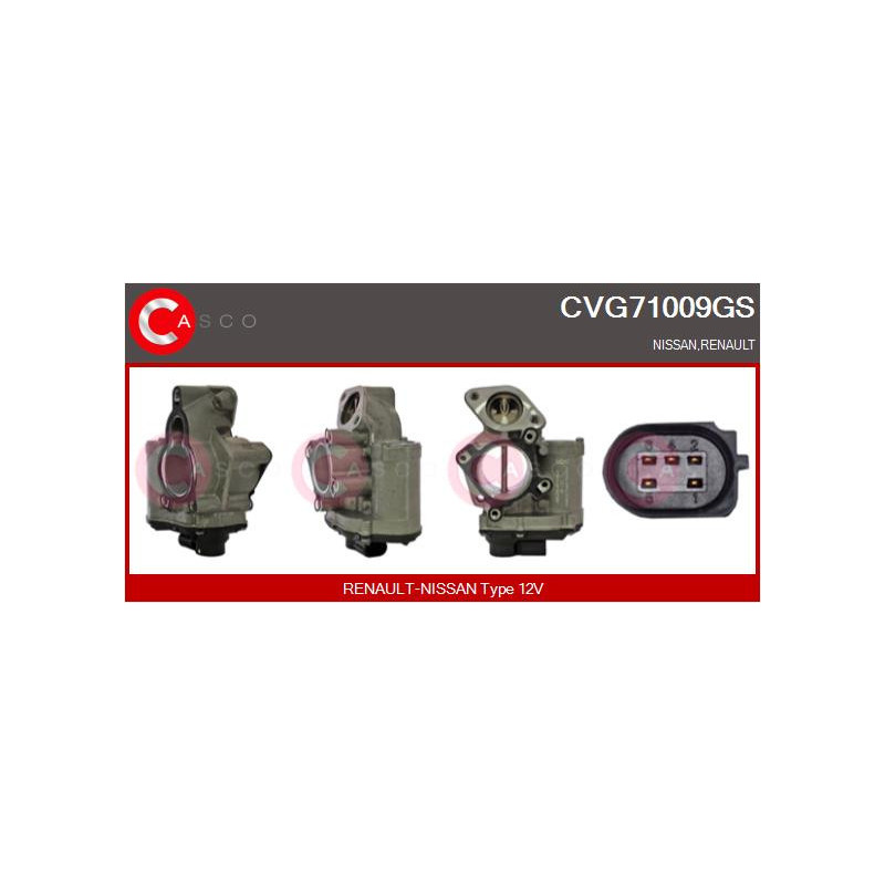 Vanne EGR / AGR CASCO