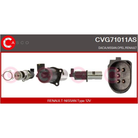 Vanne EGR / AGR CASCO