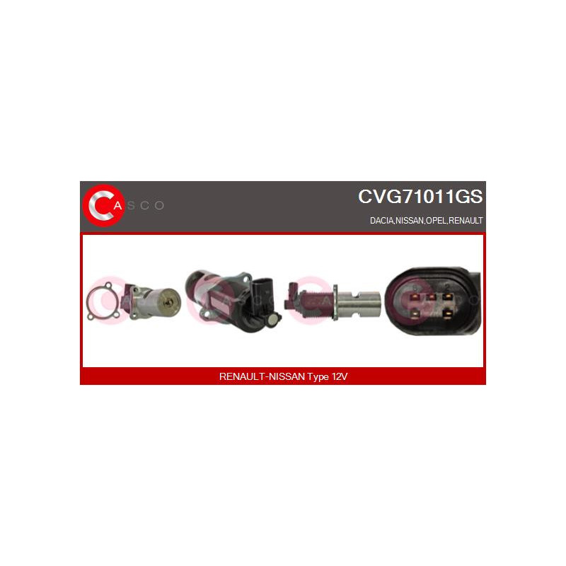 Vanne EGR / AGR CASCO