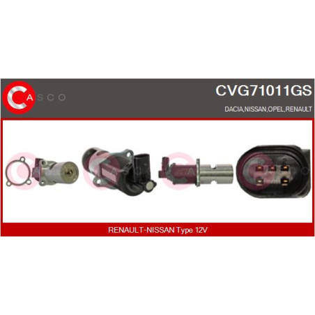 Vanne EGR / AGR CASCO