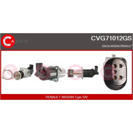 Vanne EGR / AGR CASCO