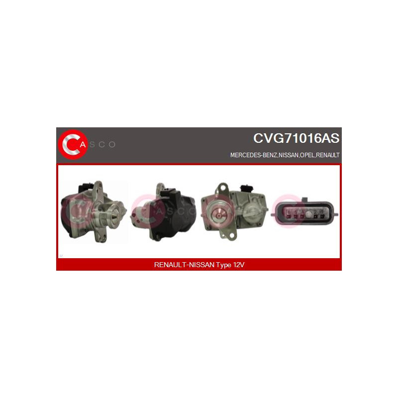 Vanne EGR / AGR CASCO