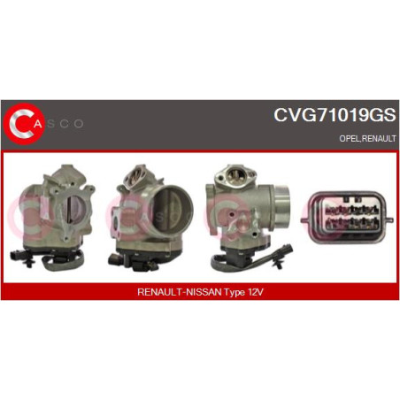 Vanne EGR / AGR CASCO